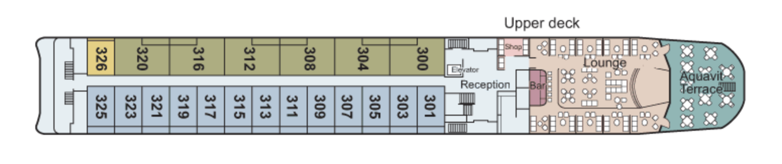 Viking River Cruises Viking Douro Ships Upper Deck.png